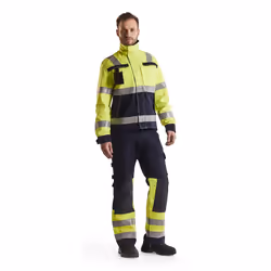Blakläder 147815148933 Pantaloni Blu, Blu marino, Giallo - Vista aggiuntiva 6