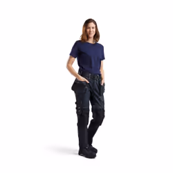 Blakläder 33341042 Maglietta Collare rotondo Cotone