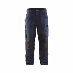 Blakläder 14951330, Pantaloni, Uomo, Nero, Blu marino, Allacciatura a zip, Cotone, Poliestere, 250 g/m²