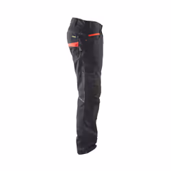 Blakläder 14951330 Pantaloni Nero, Rosso