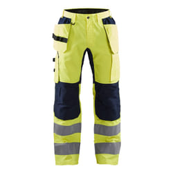 Blakläder 155218113389C64 Pantaloni Blu, Blu marino, Giallo
