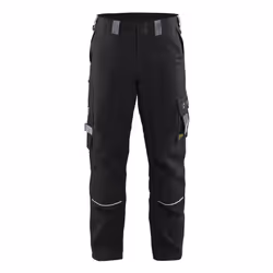 Blakläder 15611516, Pantaloni, Uomo, Nero, Grigio, C58, Allacciatura a zip, Cotone, Poliestere