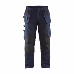 Blakläder 149613308699, Pantaloni, Uomo, Nero, Blu marino, Allacciatura a zip, Cotone, Poliestere, 250 g/m²