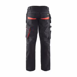 Blakläder 14961330 Pantaloni Nero, Rosso