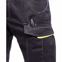 Blakläder 149913309933C46 Pantaloncini Nero, Giallo - Vista aggiuntiva 6