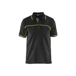 Blakläder 338910509933S Polo, Noir/Jaune, Taille S