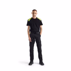 Blakläder 337910429933 Camicia Nero, Giallo - Vista aggiuntiva 5