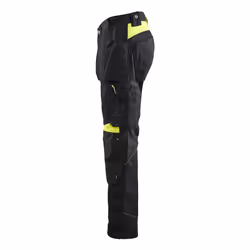 Blakläder 155518609933 Pantaloni Nero, Giallo - Vista aggiuntiva 4