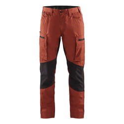 Blakläder 145918455999 Pantaloni Nero, Rosso