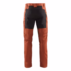 Blakläder 145918455999 Pantaloni Nero, Rosso