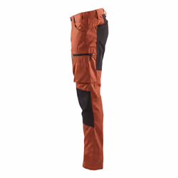 Blakläder 145918455999 Pantaloni Nero, Rosso - Vista aggiuntiva 4