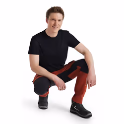 Blakläder 145918455999 Pantaloni Nero, Rosso - Vista aggiuntiva 5