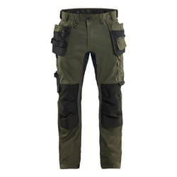 Blakläder 175018324298 Pantaloni Nero, Verde