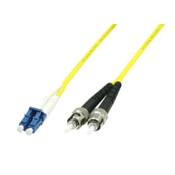 Microconnect FIB411015 cavo InfiniBand e in fibra ottica 15 m LC ST Giallo