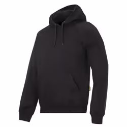Snickers Workwear 28000400007, Felpa con cappuccio, Uomo, Nero, XL, 1 tasche, Cotone, Poliestere