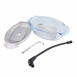 Electrolux S.STEAMKIT accessorio e componente per forno Nero, Acciaio inox, Trasparente Vetro, Acciaio inox Set per cottura a vapore - Vista aggiuntiva 5