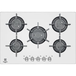 Electrolux PVF750UOB piano cottura Bianco Da incasso Gas 5 Fornello(i)