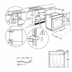 AEG BPE642120M 71 L 3500 W Acciaio inox - Vista aggiuntiva 6