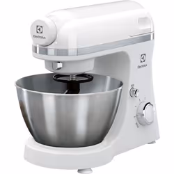 Electrolux EKM3010, Sbattitore con base, Acciaio inox, Bianco, Sbattitura, Impasto, Miscelatura, 1,2 m, 4,1 L, Manopola