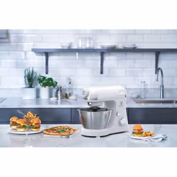 Electrolux EKM3010 Sbattitore con base 800 W Acciaio inox, Bianco - Vista aggiuntiva 4