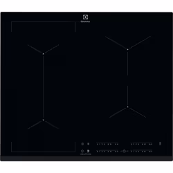 Electrolux EIV63443, Nero, Da incasso, Piano cottura a induzione, Vetro, 4 Fornello(i), 4 Fornello(i)