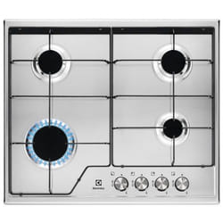 Electrolux KGS6424BX Acciaio inox Da incasso 60 cm Gas 4 Fornello(i)