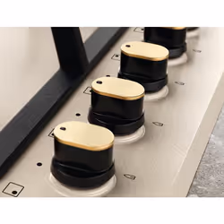 Electrolux KGS9536RS Sabbia Da incasso 90 cm Gas 5 Fornello(i) - Vista aggiuntiva 4