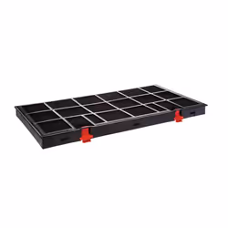 AEG 902 980 120, Filtro per cappa aspirante, Nero, 432 mm, 215 mm, 28 mm, 450 g