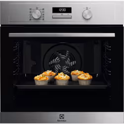 Electrolux EOF4P04X, Media, Forno elettrico, 72 L, 72 L, Pirolitico, Da incasso