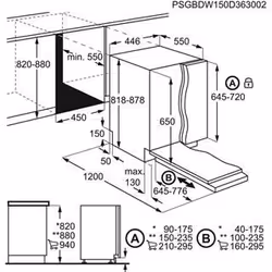 Electrolux KEAD2100L A scomparsa totale 9 coperti F - Vista aggiuntiva 6