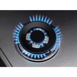 AEG HGB64420SM Nero, Acciaio inox Superficie piana 56 cm Gas 4 Fornello(i) - Vista aggiuntiva 2