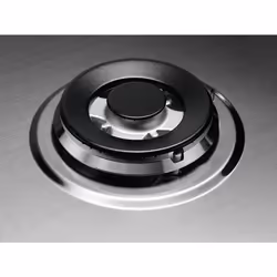 AEG HGB64400SM Argento Da incasso 60 cm Gas 4 Fornello(i)