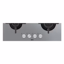 AEG HKB64029UM Nero, Argento Da incasso 60 cm Gas 4 Fornello(i) - Vista aggiuntiva 2