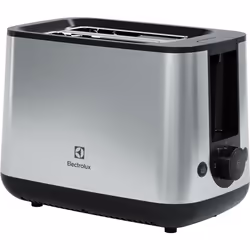 Electrolux E3T1-3ST, 2 fetta/e, Nero, Acciaio inox, Acciaio inox, 800 W, 1 m, 165 mm