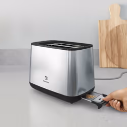 Electrolux E3T1-3ST tostapane 2 fetta/e 800 W Nero, Acciaio inox - Vista aggiuntiva 4