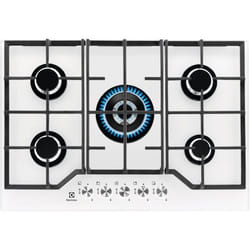 Electrolux KGG7536W Blanc Intégré 74 cm Gaz 5 zone(s)