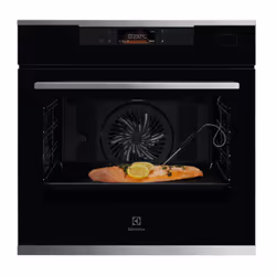 Electrolux KOBBS39X, Media, Forno elettrico, 70 L, Vapore, Da incasso, Nero