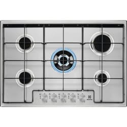 Electrolux EGS7534X Acciaio inox Da incasso 74.5 cm Gas 5 Fornello(i)