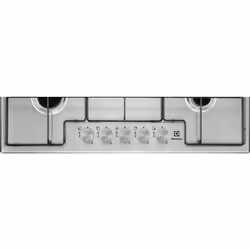 Electrolux EGS7534X Acciaio inox Da incasso 74.5 cm Gas 5 Fornello(i)