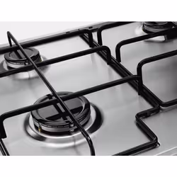 Electrolux EGS6434X Acciaio inox Da incasso 59.5 cm Gas 4 Fornello(i)