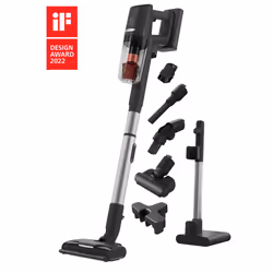 Electrolux EP81ABGF, Aspirapolvere a bastone 2 in 1, Senza sacchetto, Grigio, 0,4 L, Secco, 80 dB