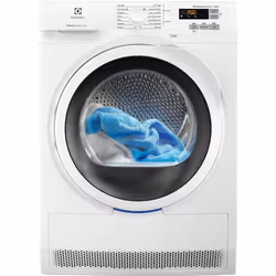 Electrolux EW7H583W, Libera installazione, Caricamento frontale, Pompa di calore, Bianco, Manopola, Touch, 118 L