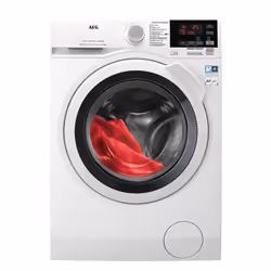 AEG L7WBG856, Caricamento frontale, Libera installazione, Bianco, Sinistra, Bianco, Manopola, Touch