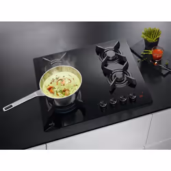 AEG HKB64453NB Nero Da incasso 59 cm Gas 4 Fornello(i) - Vista aggiuntiva 3