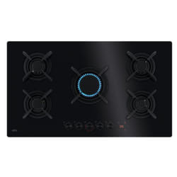 AEG HKB95453NB Nero Da incasso 88 cm Gas 5 Fornello(i)