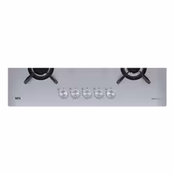 AEG HGB75423UZ Acciaio inox Da incasso 75 cm Gas 4 Fornello(i)