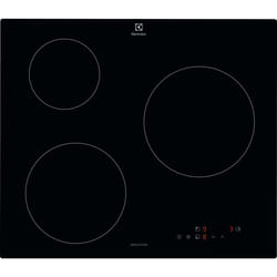 Electrolux Serie 300 CIB60320CK Nero Da incasso 60 cm Piano cottura a induzione 3 Fornello(i)