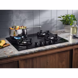 Electrolux EGG64272K piano cottura Nero Da incasso 60 cm Gas 4 Fornello(i) - Vista aggiuntiva 8