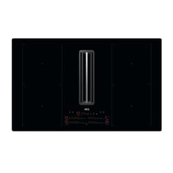 AEG CCE84751CB Nero Da incasso 83 cm Piano cottura a induzione 4 Fornello(i) Cappa da incasso
