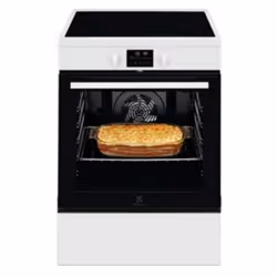 Electrolux LKI64890BW, Cucina, Bianco, Manopola, Bianco, 1,4 m, Piano cottura a induzione